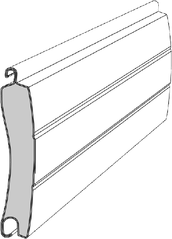 Brama rozwierna ciepła w kolorze orzech